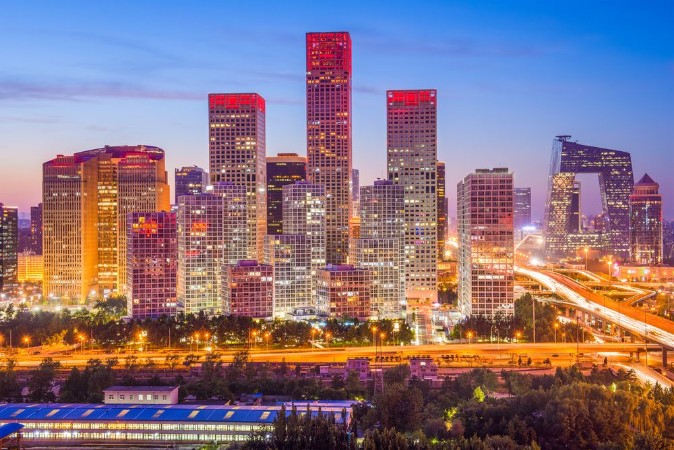 Bild på Beijing China Skyline