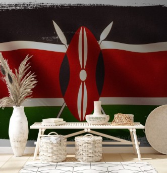 Afbeeldingen van Kenya Flag