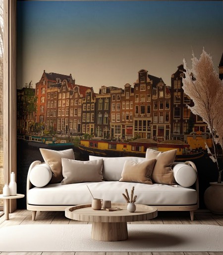 Bild på Gracht in Amsterdam