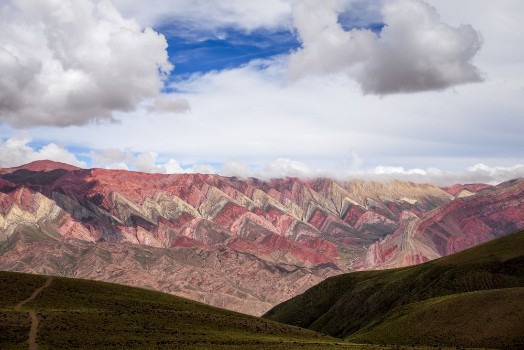 Bild på Serranias del Hornocal colored mountains Argentina