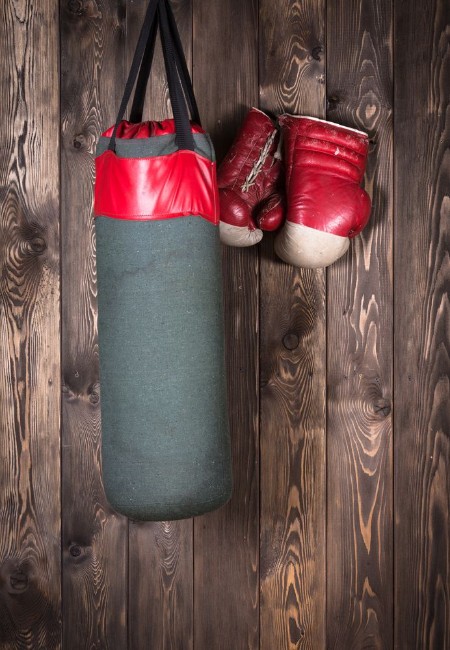 Image de Boxing equipment from the boxing hall