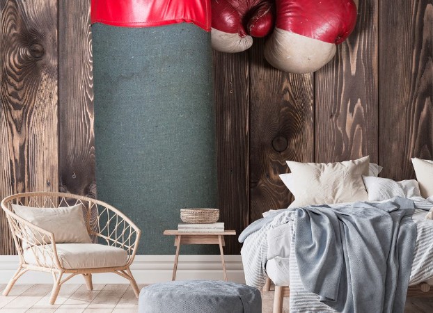 Picture of Boxing equipment from the boxing hall