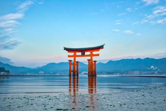 Picture of Floating Torii gate