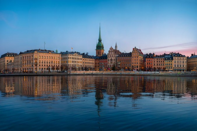 Picture of Stockholm Old Town at Morning