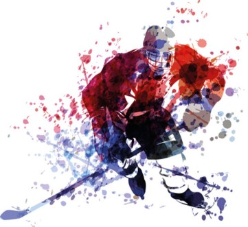 Bild på Hockey illustration