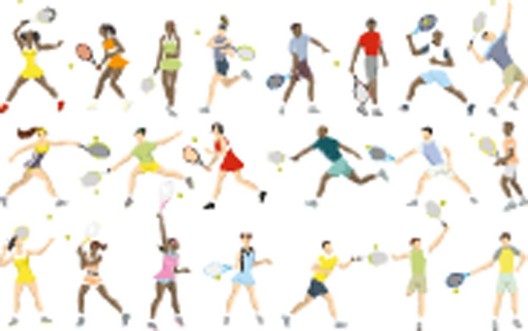 Image de Tennis Athletes Set