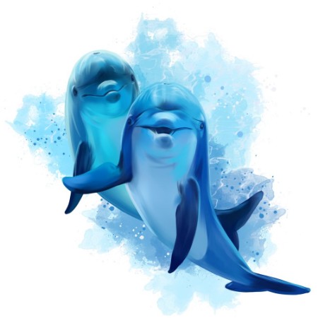 Afbeeldingen van Blue Dolphins