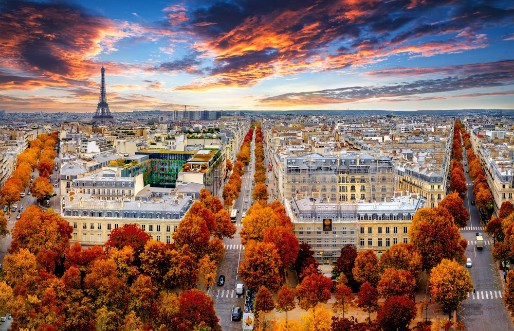 Bild på Autumn in Paris