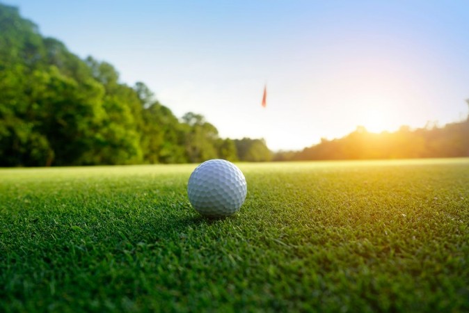 Picture of Golf Ball On Green