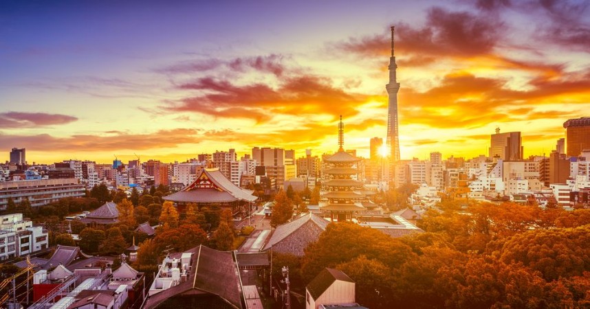 Picture of Sunrise of Tokyo