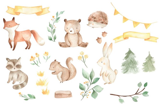 Picture of Woodland animals