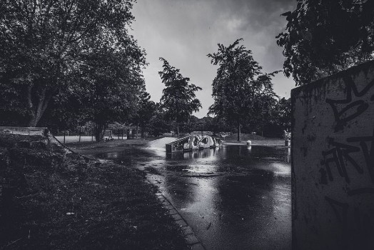 Picture of Rainy skatepark