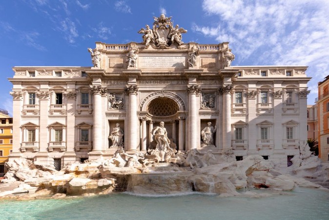 Bild på Fountain in rome