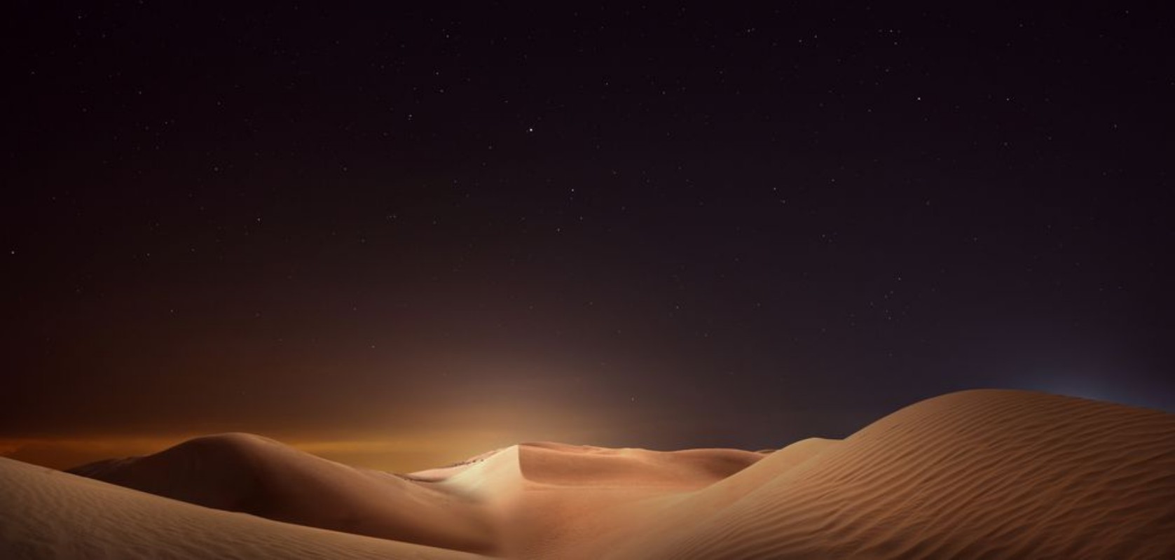 Picture of Desert by night