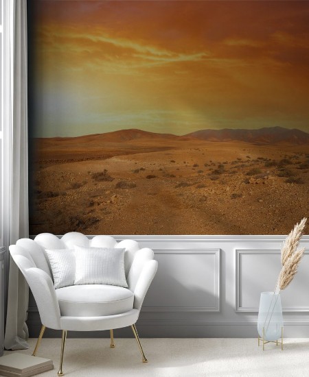 Image de Orange sky in the desert