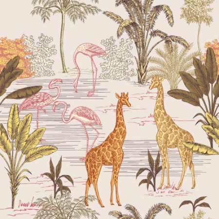 Bild på Giraffe in safari