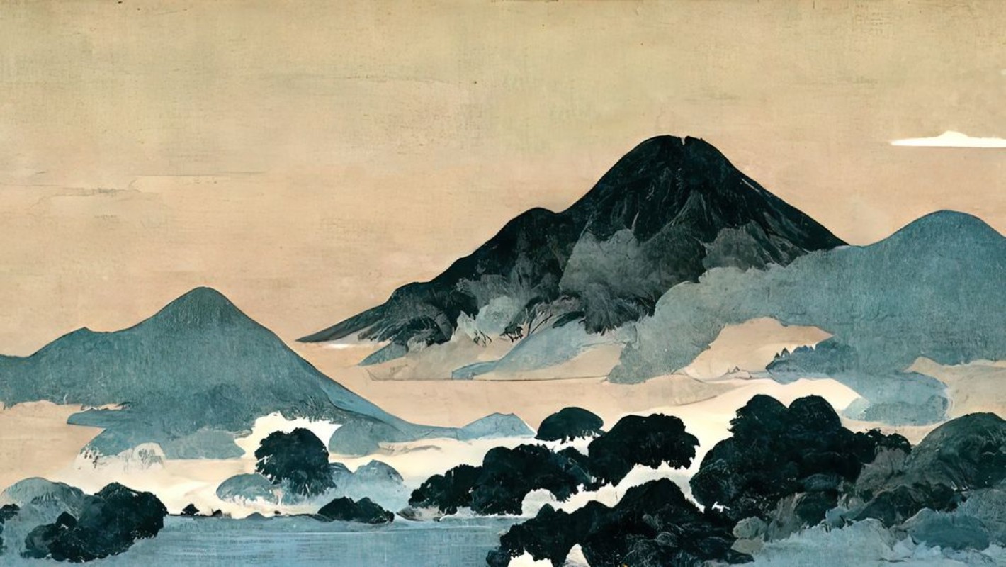 Afbeeldingen van Tokyo landscape I