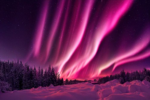 Afbeeldingen van Aurora borealis II