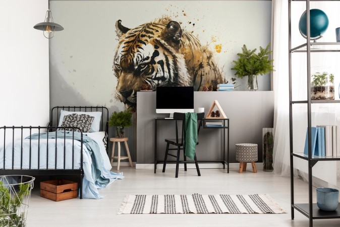 Bild på Painting of tiger