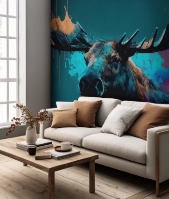 Picture of Abstract moose