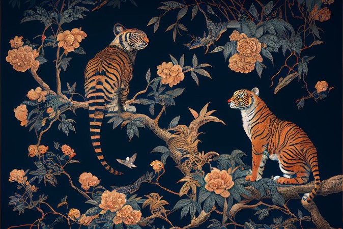 Picture of Tiger pattern