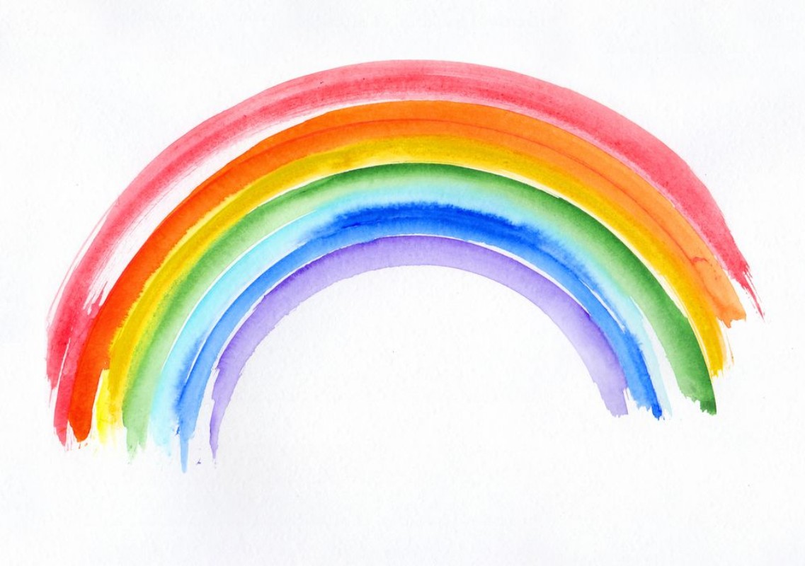 Bild på Coloured rainbow