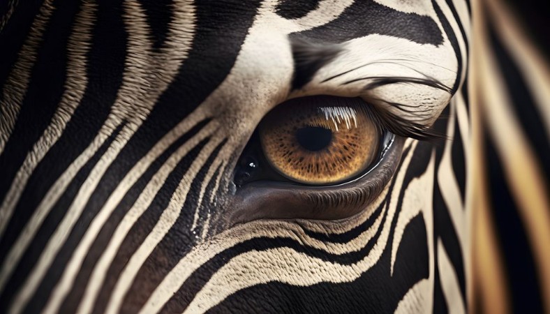 Picture of Zebra eyes