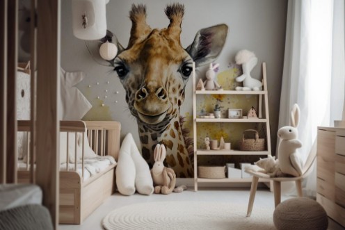 Image de Cute baby giraffe