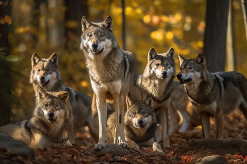 Afbeeldingen van Grey Wolves