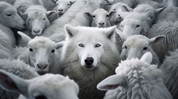 Afbeeldingen van Wolf x sheep