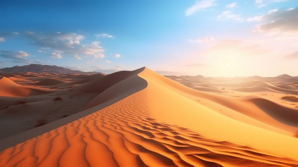 Picture of Sunset desert