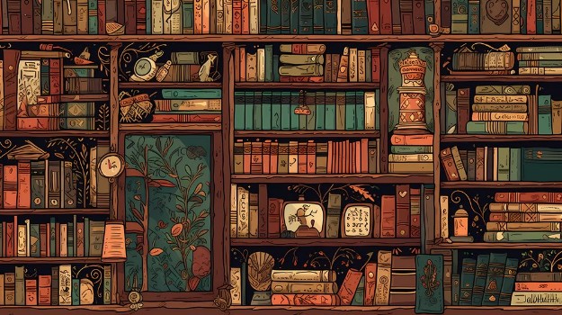Picture of Animated Bookshelf