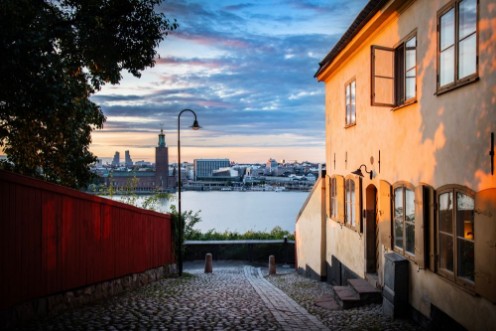 Afbeeldingen van View of Stockholm Sweden