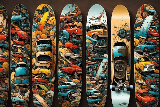 Picture of Skateboard deck designs