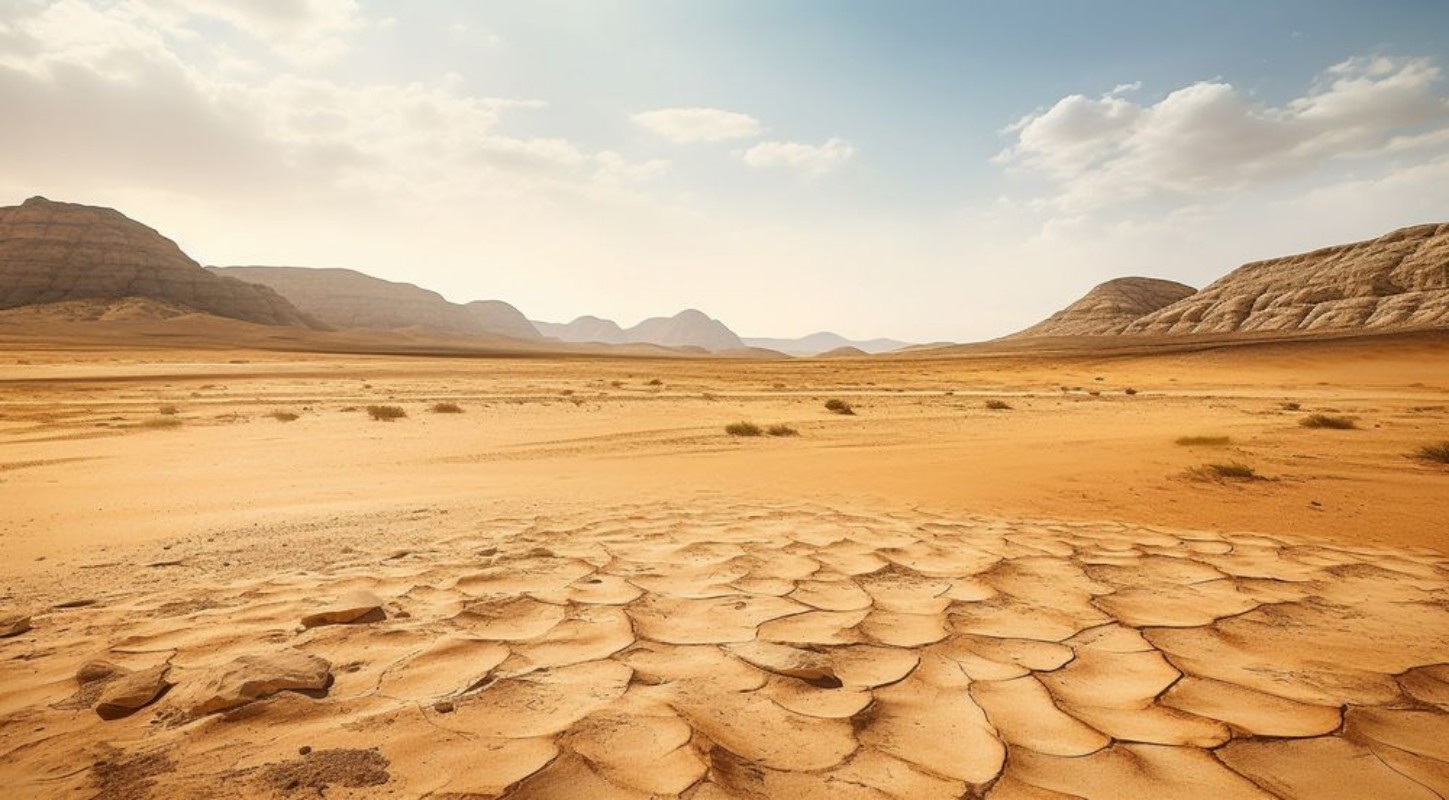 Bild på Dry desert