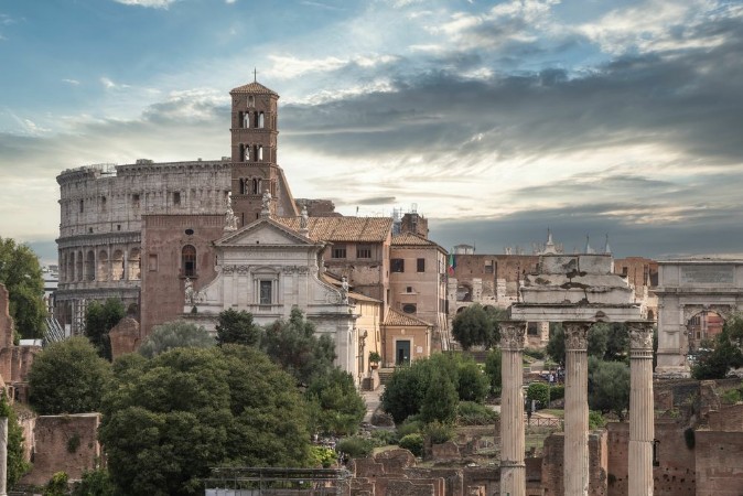 Bild på Historical architecture of Rome