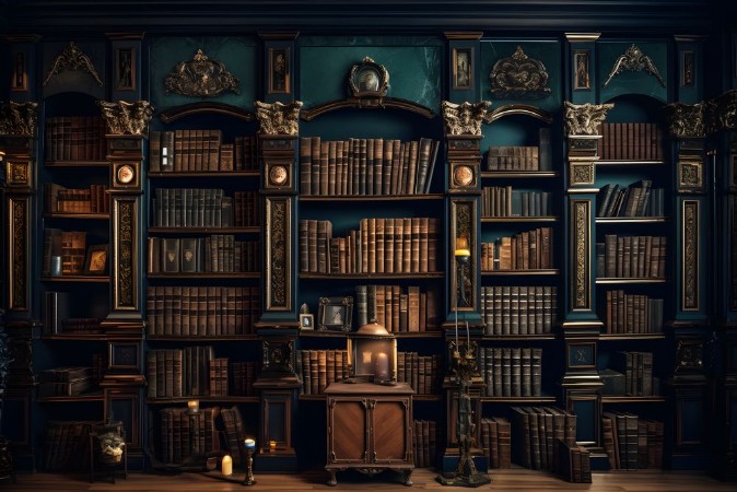 Picture of Fancy Bookshelf