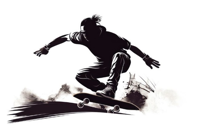 Afbeeldingen van Skateboarding icon