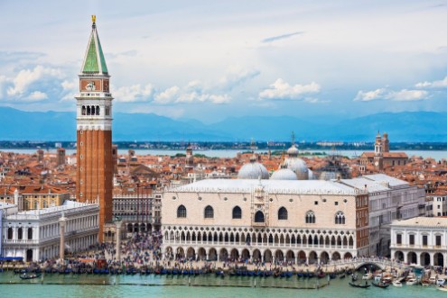 Saint Marco square Venice photowallpaper Scandiwall