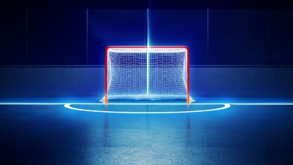 Glowing Goal photowallpaper Scandiwall