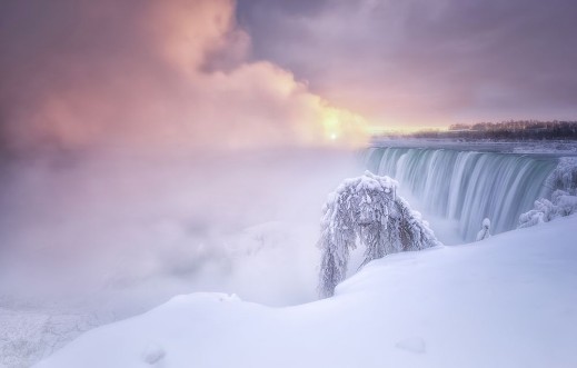 Picture of Sunrise at Niagara Falls