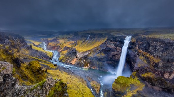 Afbeeldingen van Iceland Waterfall