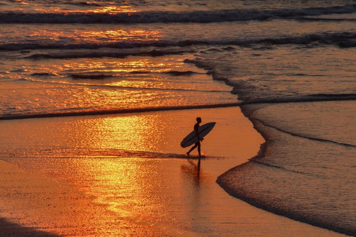 Immagine di The Sunset Surfer