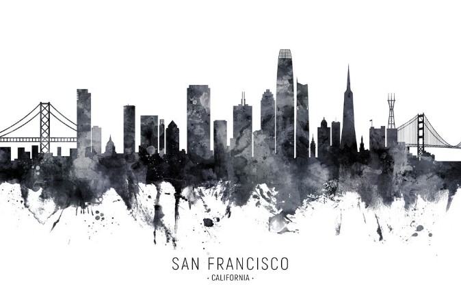 Picture of San Francisco California Skyline