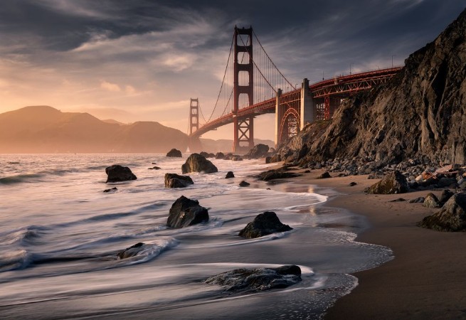 Afbeeldingen van Golden Gate Beach