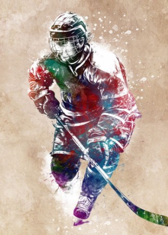 Afbeeldingen van Hockey Art 5