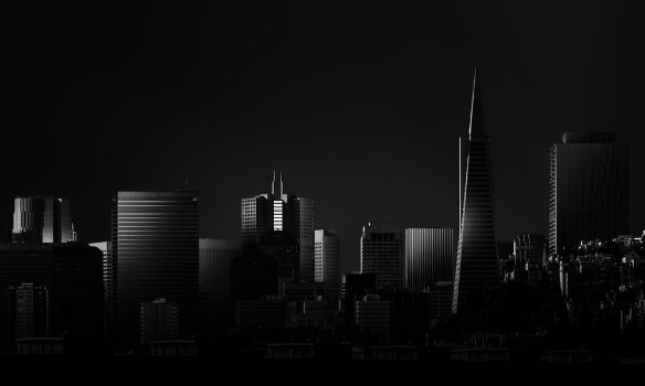 Picture of San Fransico Black and White