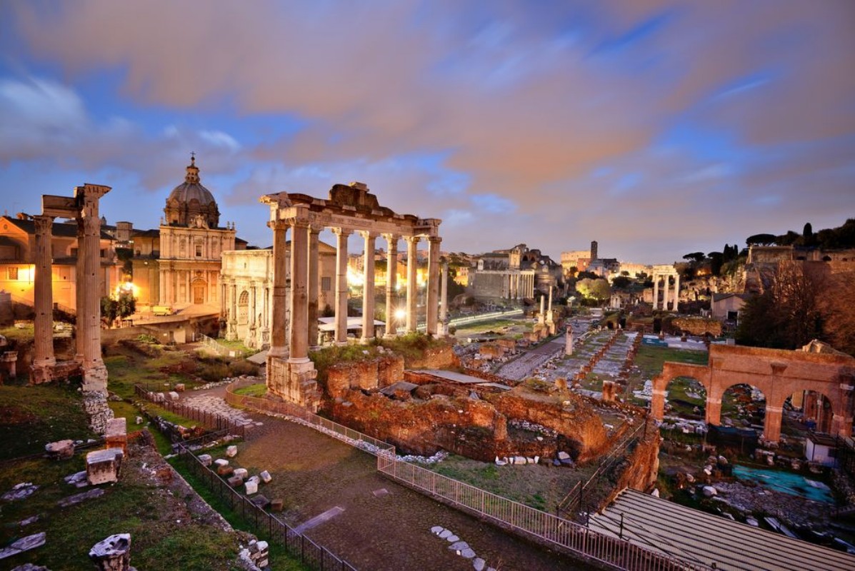 Afbeeldingen van Roman Forum Rome