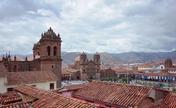 Bild på A view over the Plaza De Armas Cusco