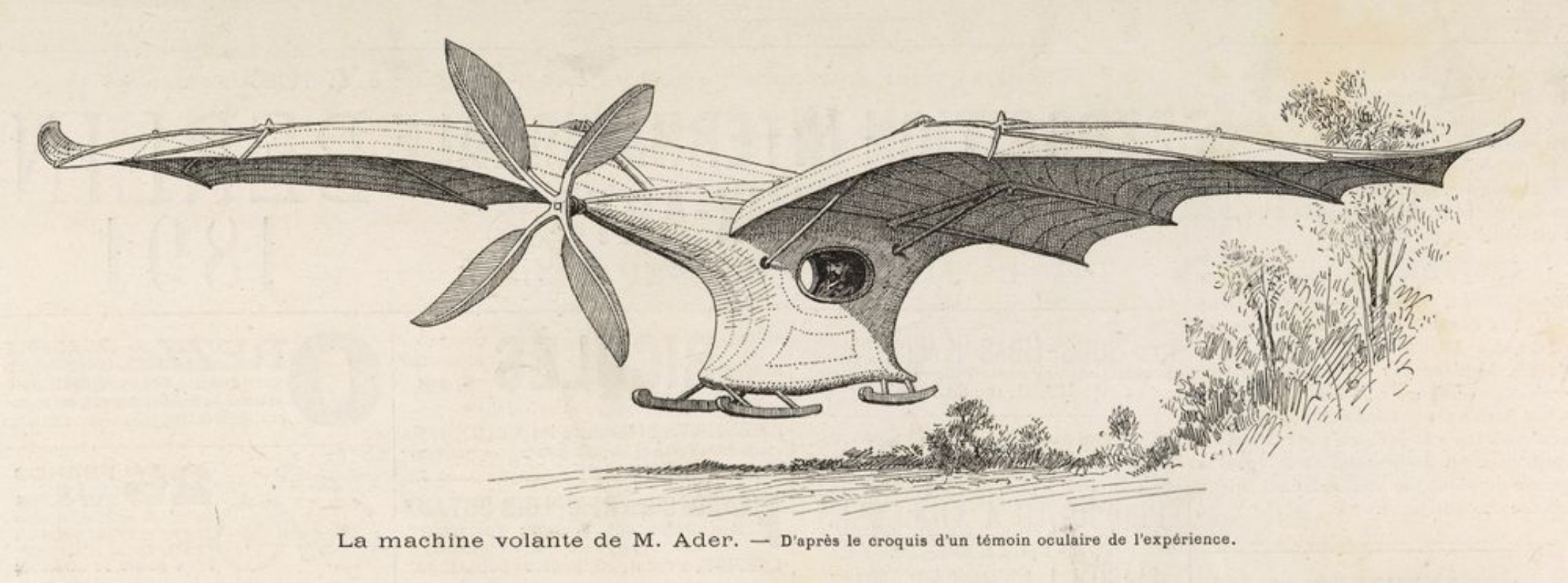 Image de Aders Eole 1891 Date 1891
